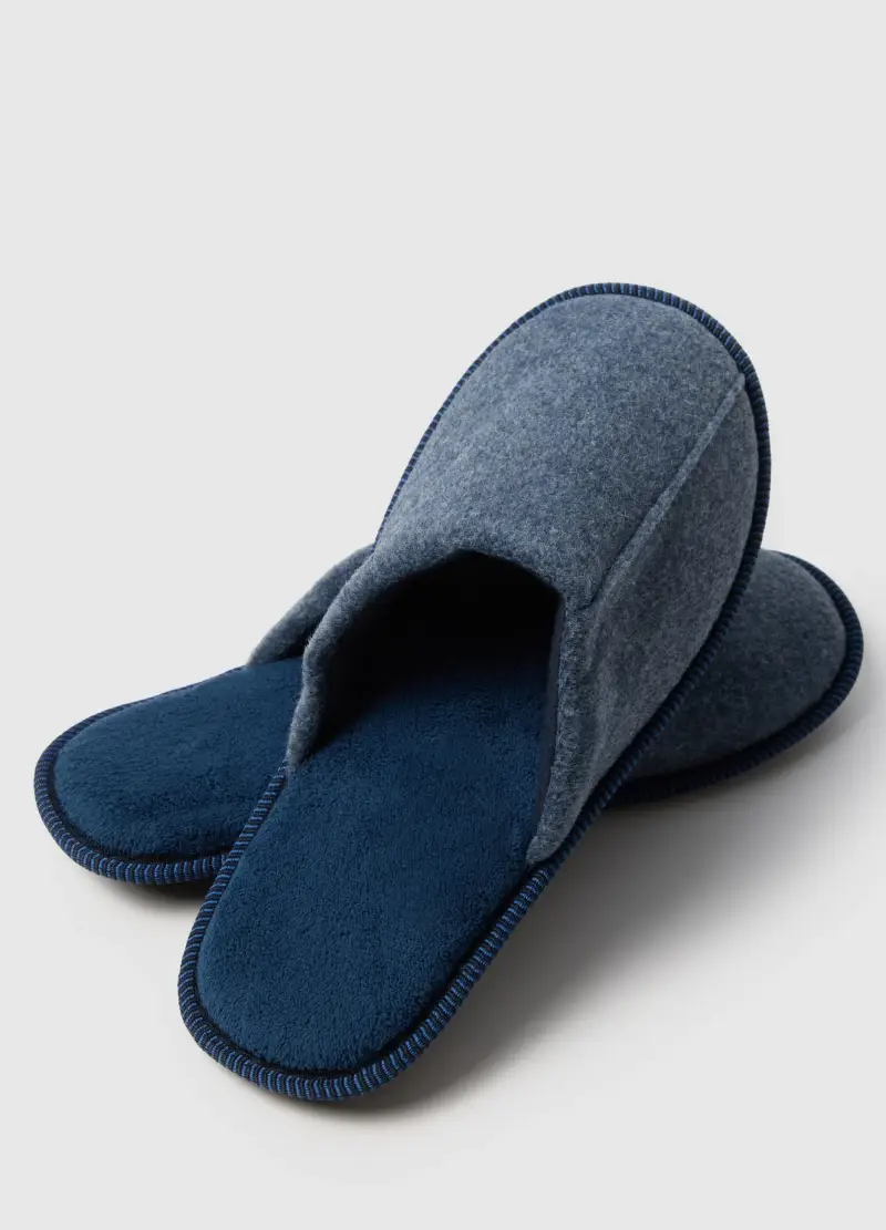 OVS HOUSEBRAND Pantofole Uomo Blu 2757231 miniatura 2