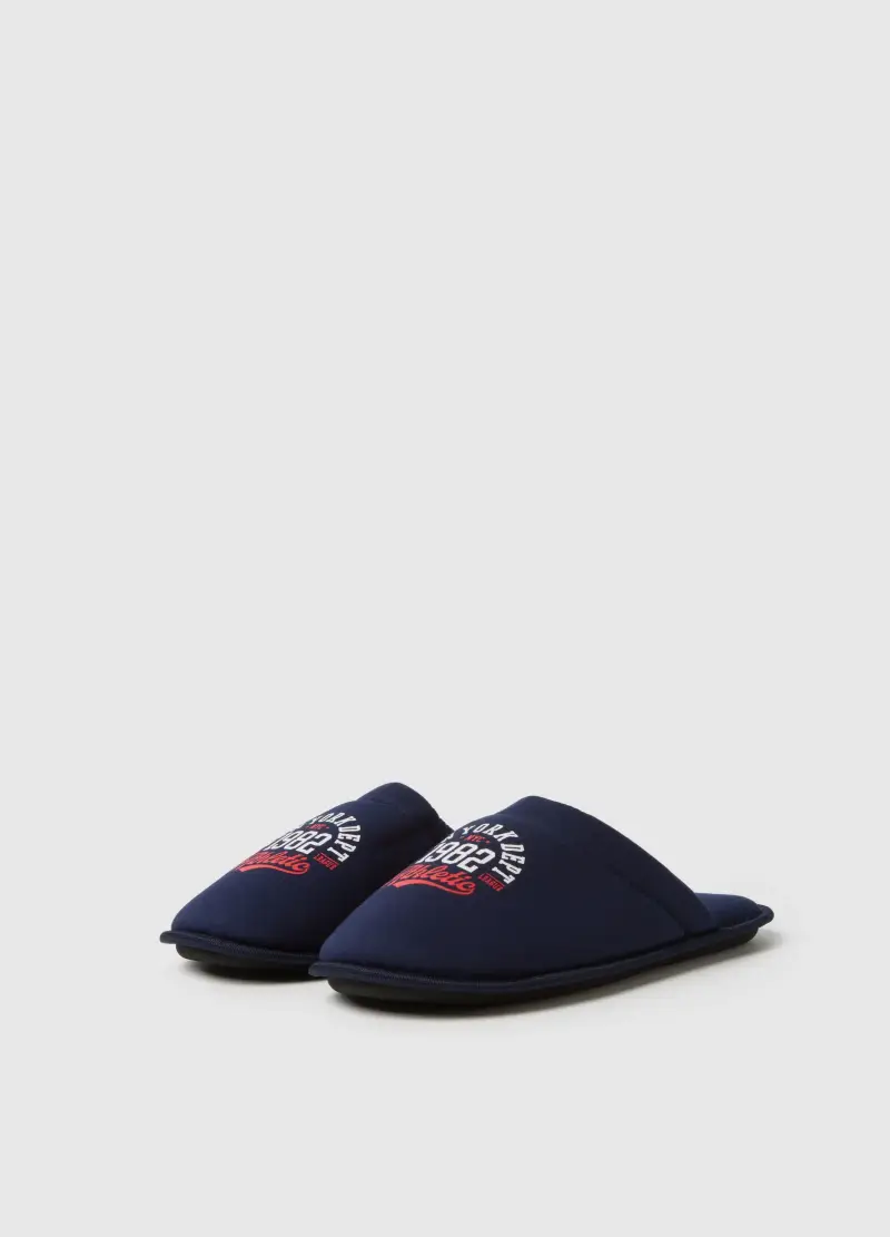 OVS HOUSEBRAND Pantofole Uomo Blu 2827810 miniatura 2