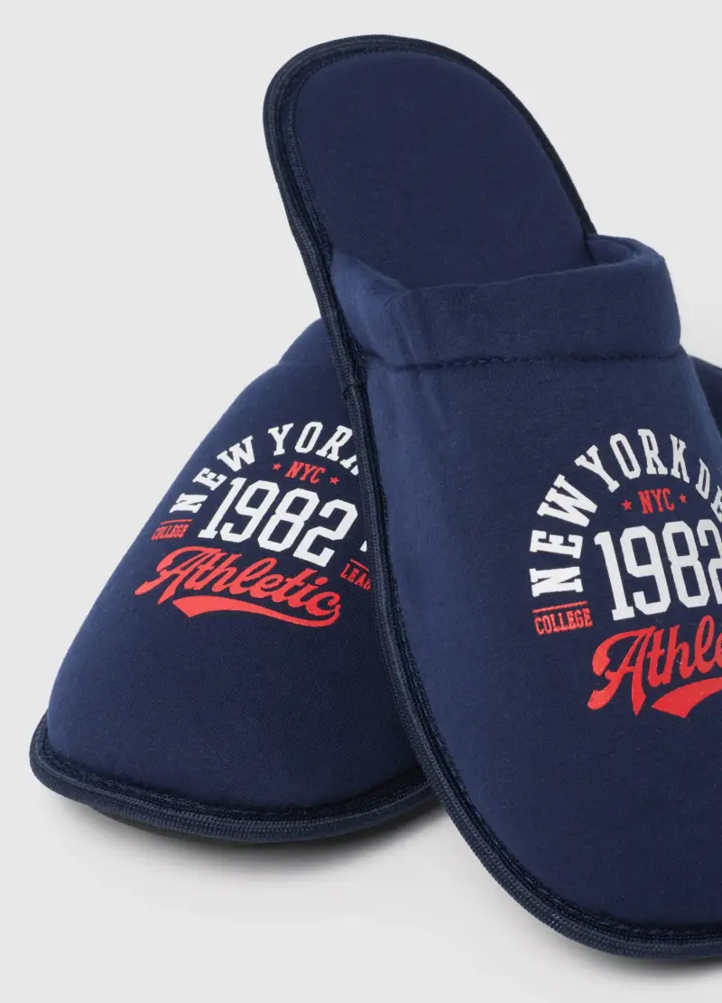 OVS HOUSEBRAND Pantofole Uomo Blu 2827810 miniatura 3