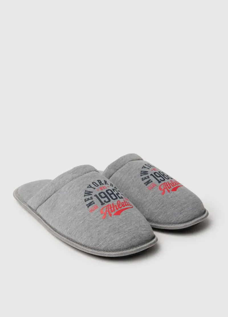 OVS HOUSEBRAND Pantofole Uomo Grigio 2757230 miniatura 2