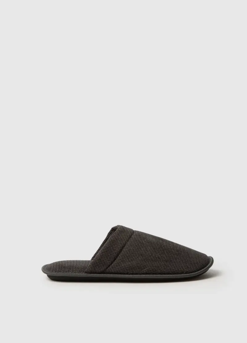 OVS HOUSEBRAND Pantofole Uomo Nero 2757229