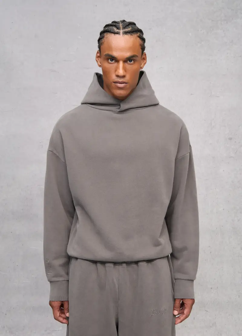 OVS , Perfect Hoodie Military Green, Uomo, Verde