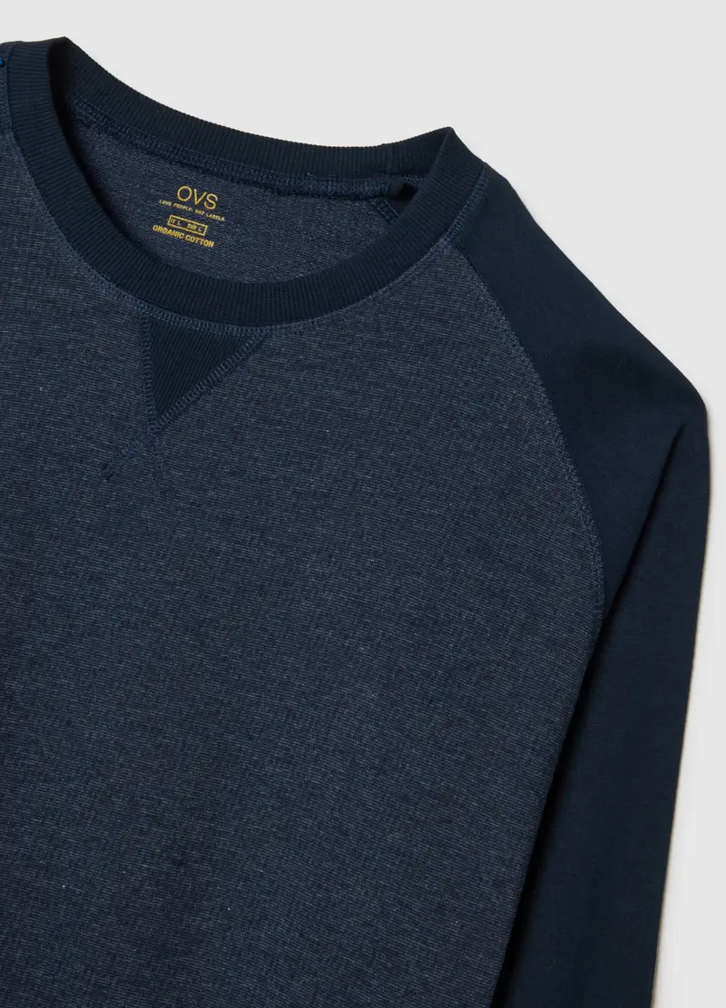 OVS, Pigiama In Misto Cotone Blu Regular Fit, Uomo, Blu miniatura 2