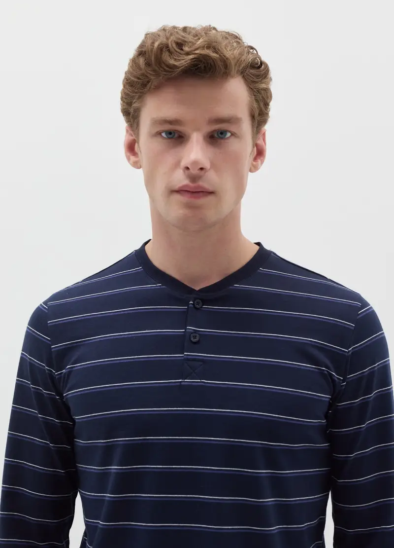 OVS HOUSEBRAND Top Uomo Blu 2824235 miniatura 2