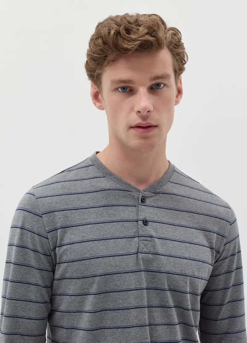 OVS HOUSEBRAND Top Uomo Grigio 2824236 miniatura 2