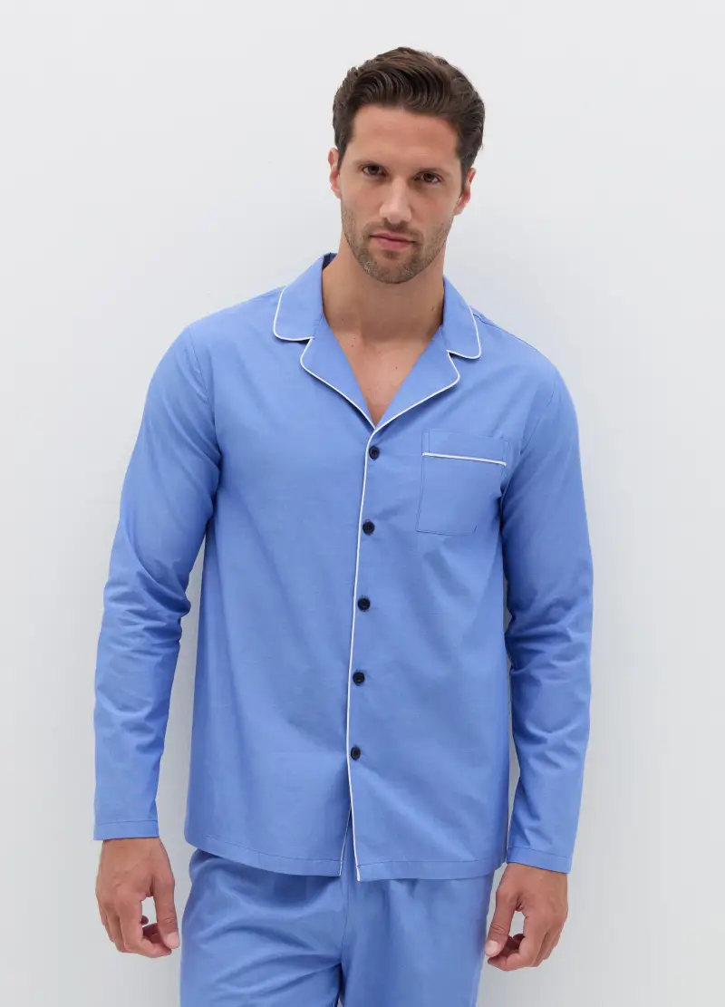 OVS HOUSEBRAND Top Uomo Blu 2735359 miniatura 2