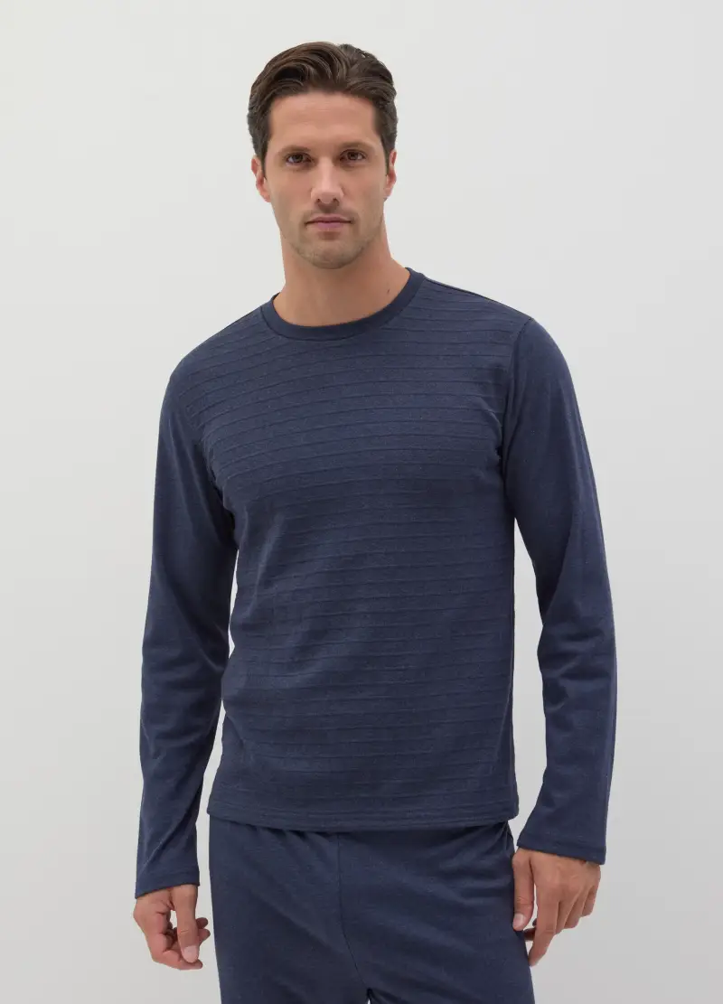 OVS HOUSEBRAND Top Uomo Blu 2735762 miniatura 2