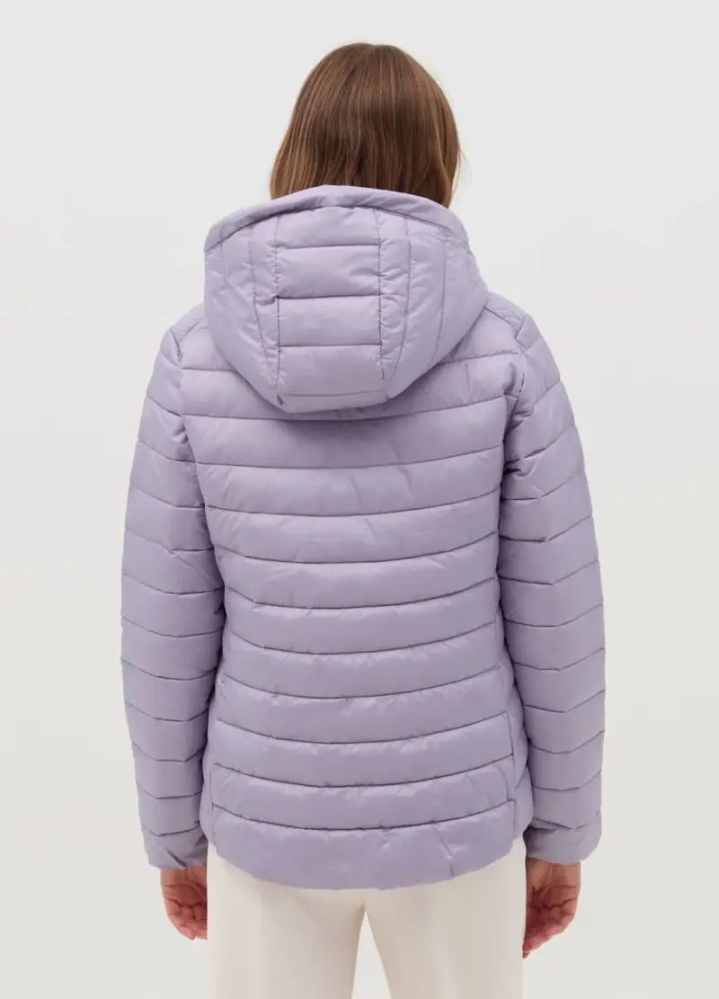 OVS, Piumino Essential Corto Ultralight, Donna, Viola miniatura 3