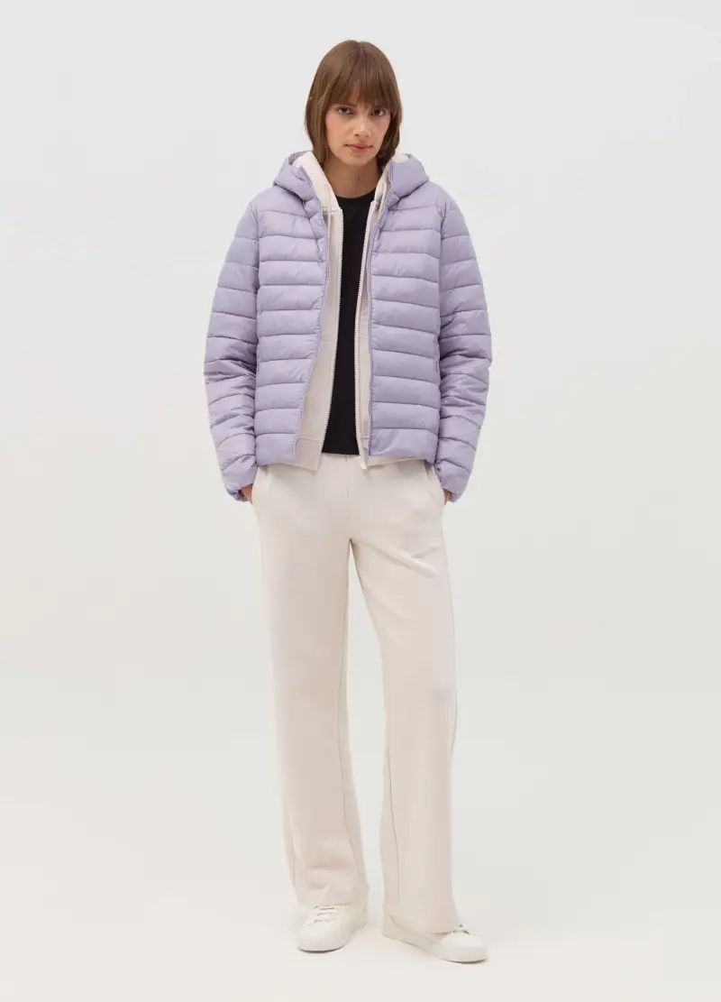 OVS , Piumino Essential Corto Ultralight, Donna, Viola