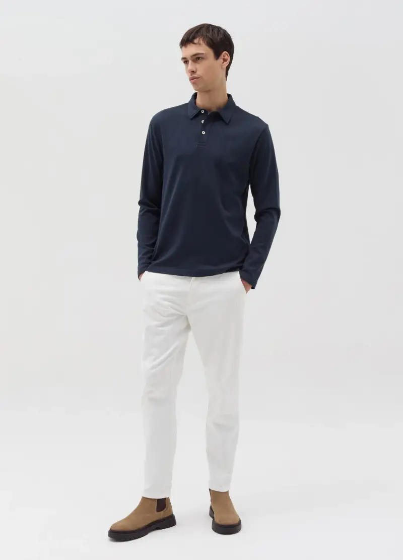 OVS HOUSEBRAND Polo Uomo Blu 2735436
