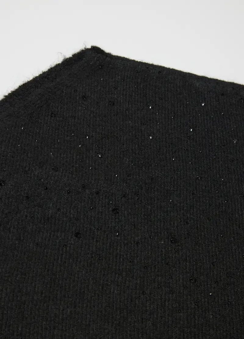 OVS, Sciarpa Nera, Donna, Nero miniatura 2