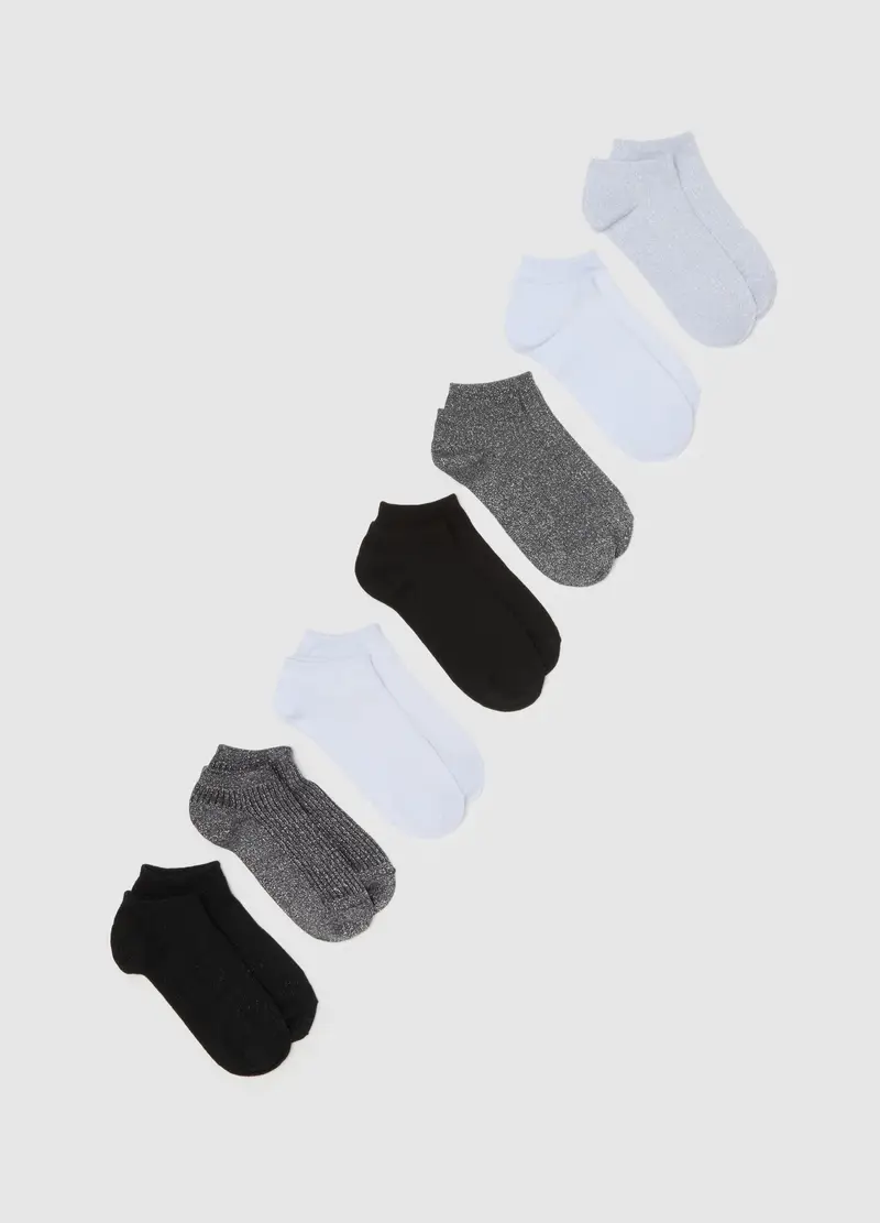 OVS , Set Multipack Calzini Multicolor Elasticizzati, Donna, Multicolor