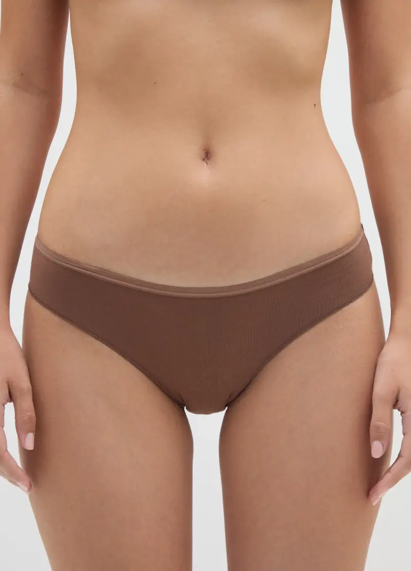 OVS HOUSEBRAND Slip Donna Marrone 2614668 miniatura 2