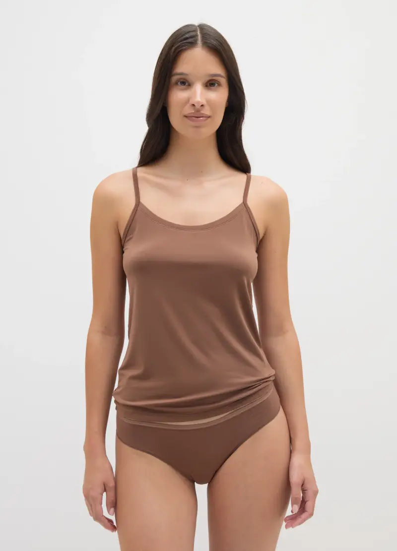 OVS HOUSEBRAND Slip Donna Marrone 2614668