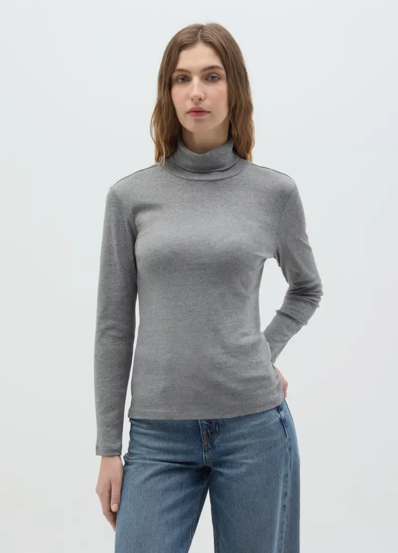 OVS HOUSEBRAND T-shirt Donna Grigio 2824342 miniatura 2