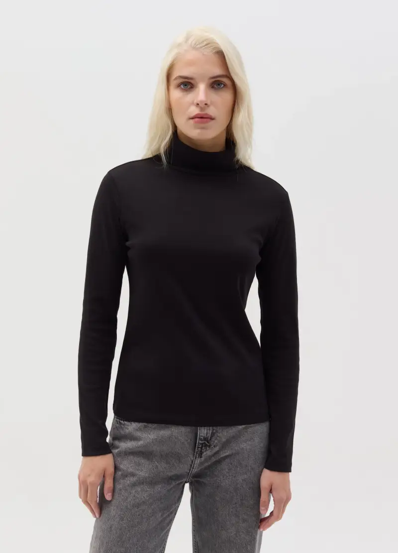 OVS HOUSEBRAND T-shirt Donna Nero 2824339 miniatura 2