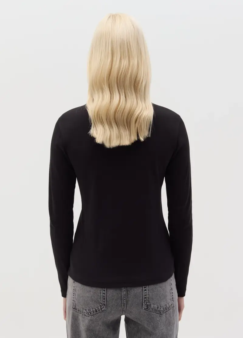 OVS HOUSEBRAND T-shirt Donna Nero 2824339 miniatura 3