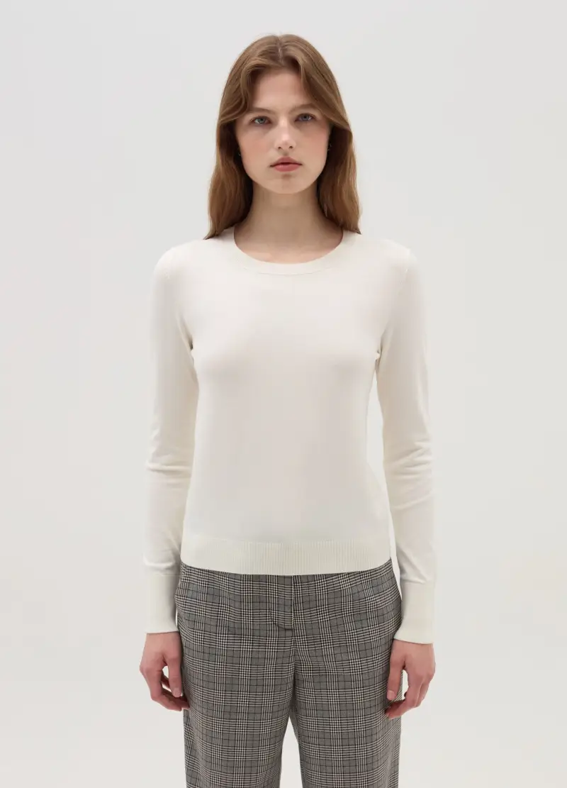 OVS HOUSEBRAND T-shirt Donna Bianco 2735391 miniatura 2