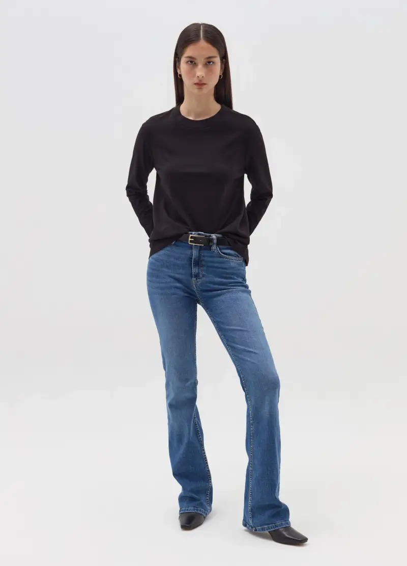 OVS HOUSEBRAND T-shirt Donna Nero 2736295 miniatura 2