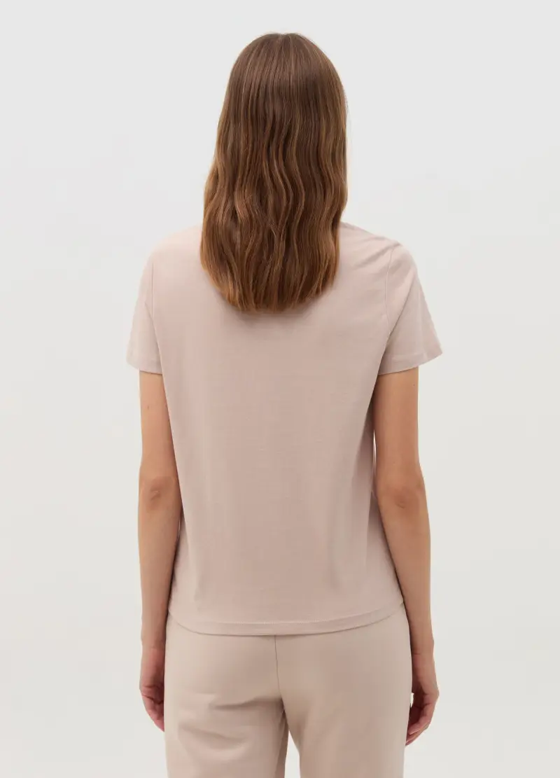 OVS HOUSEBRAND T-shirt Donna Beige 2735606 miniatura 3
