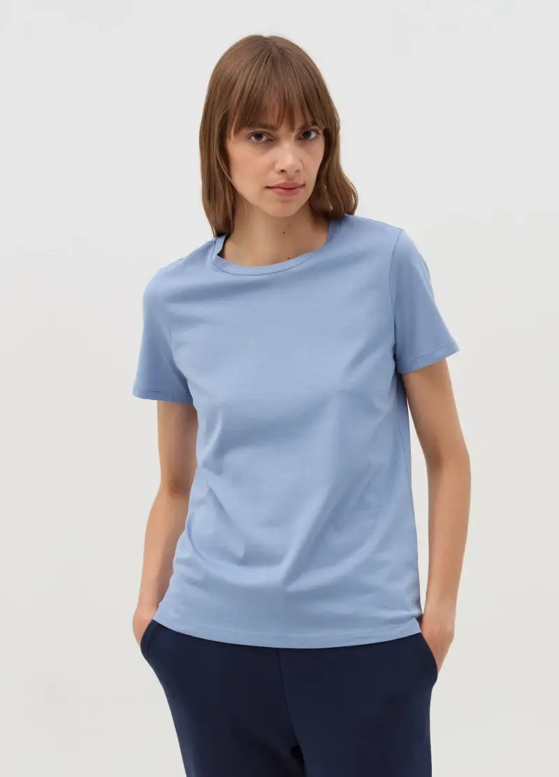 OVS HOUSEBRAND T-shirt Donna Blu 2735607 miniatura 2