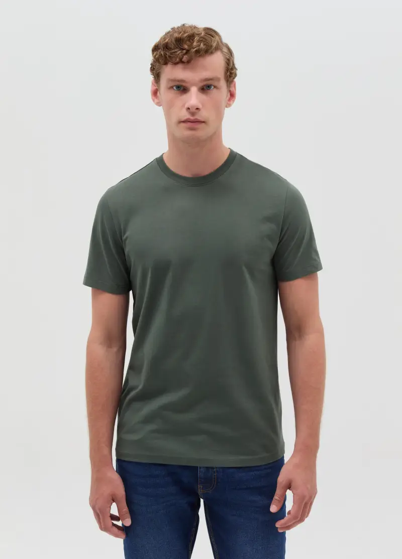 OVS HOUSEBRAND T-shirt Uomo Verde 2735377 miniatura 2