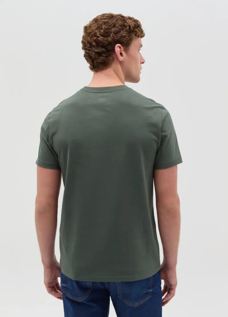 OVS HOUSEBRAND T-shirt Uomo Verde 2735377 miniatura 3
