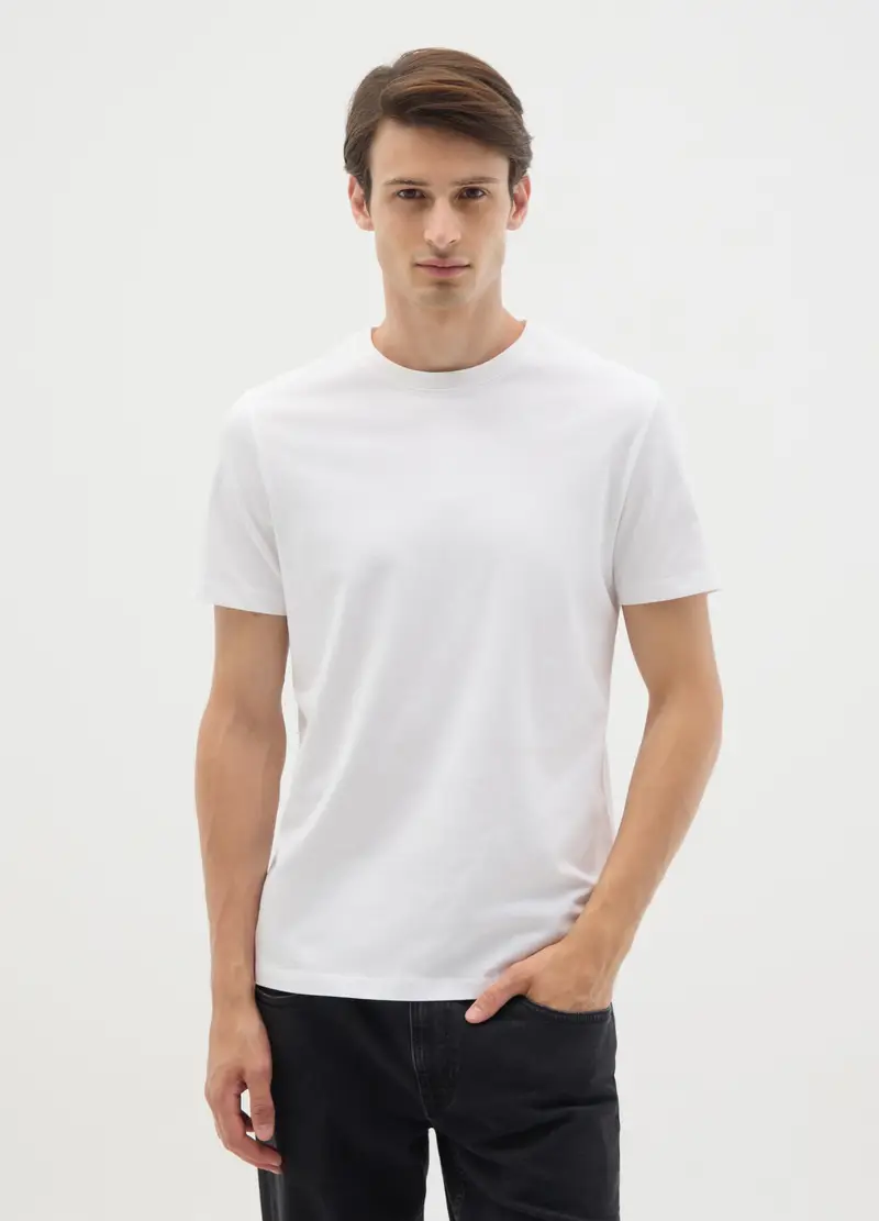 OVS HOUSEBRAND T-shirt Uomo Bianco 2614974 miniatura 2