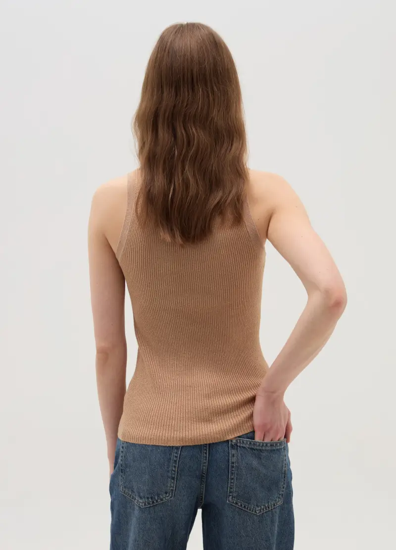 OVS HOUSEBRAND Top Donna Marrone 2615641 miniatura 3