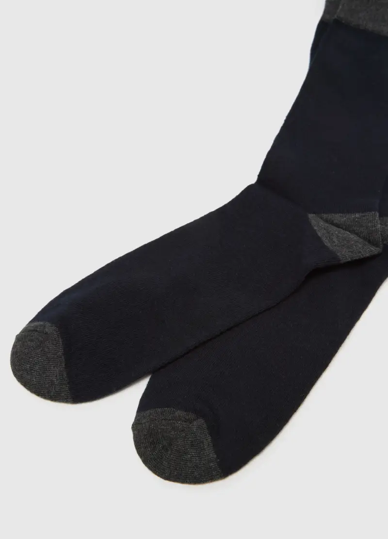 OVS HOUSEBRAND Calze Uomo Blu 2827003 miniatura 3