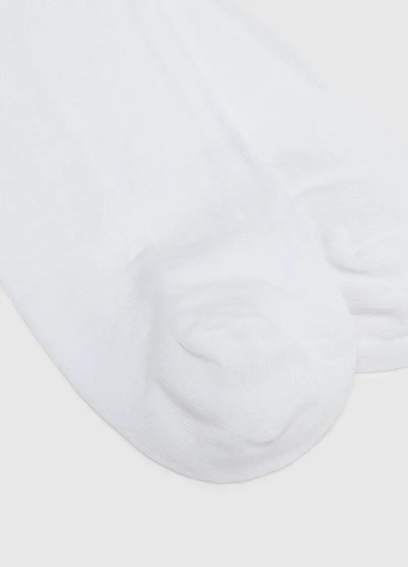 OVS, Tripack Calzini Bianchi, Uomo, Bianco miniatura 3