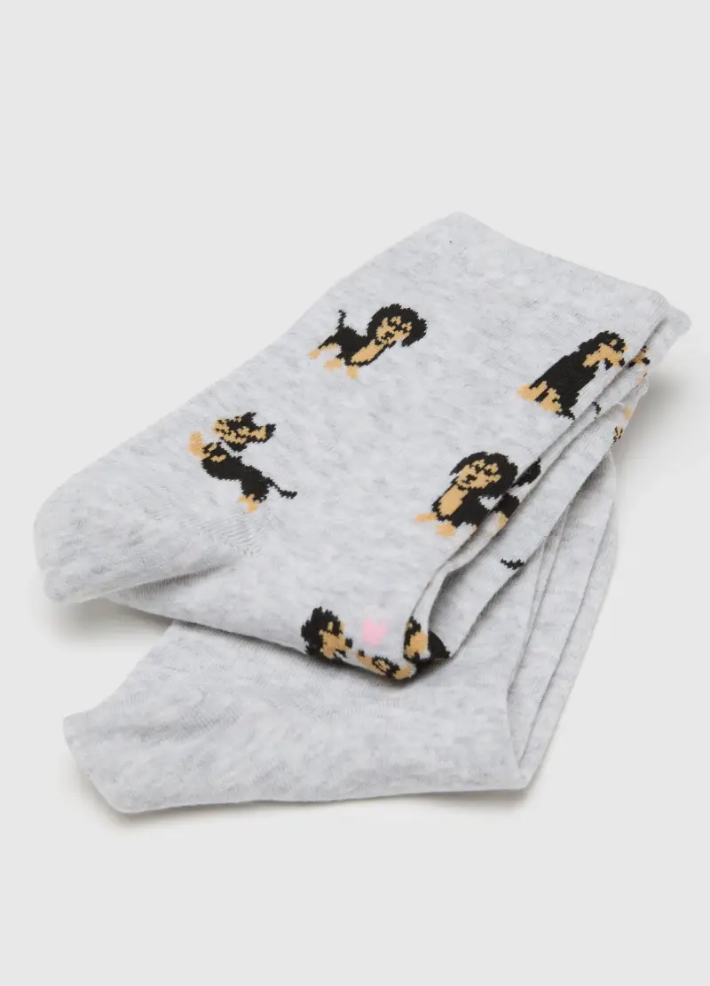 OVS, Tripack Di Calzini In Misto Cotone Multicolor Elasticizzati, Donna, Multicolor miniatura 2