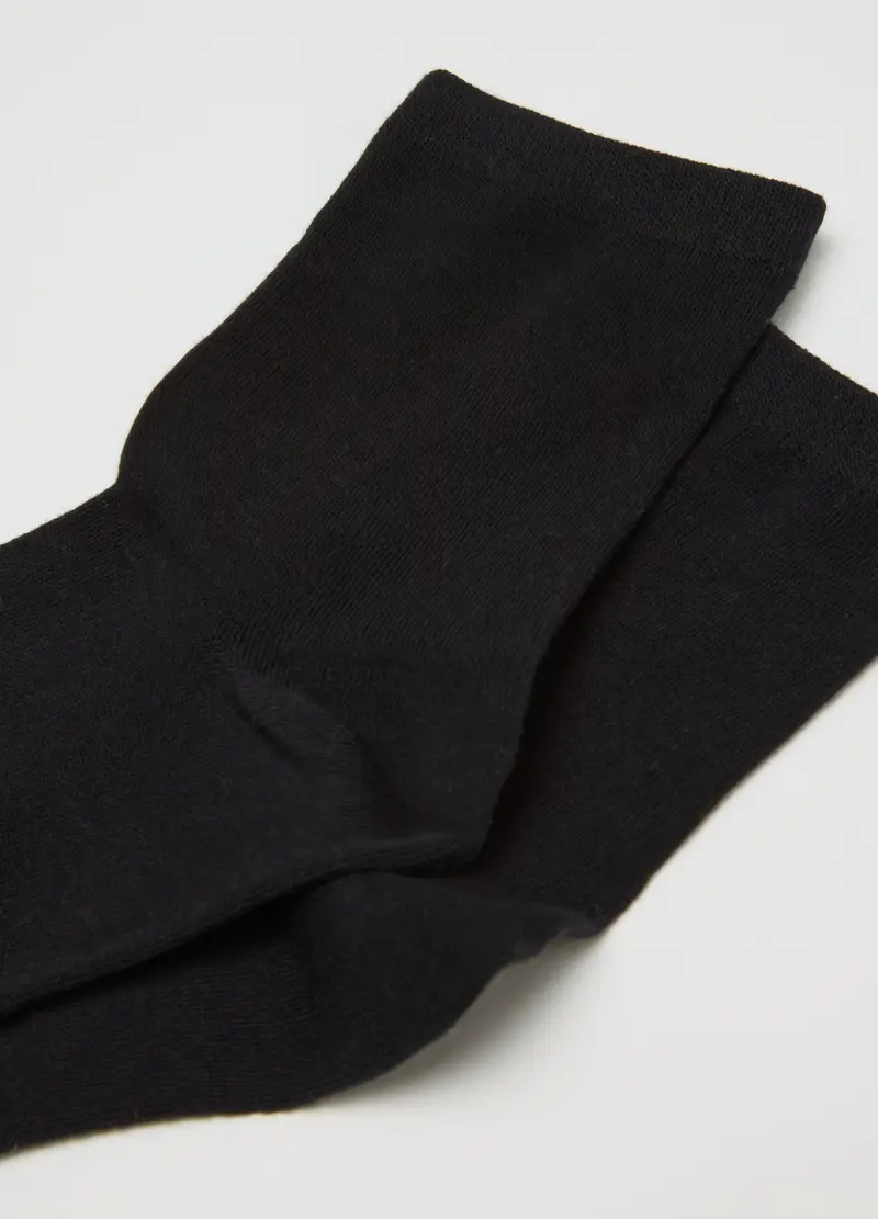 OVS, Tripack Di Calzini In Misto Cotone Multicolor Elasticizzati, Donna, Multicolor miniatura 3