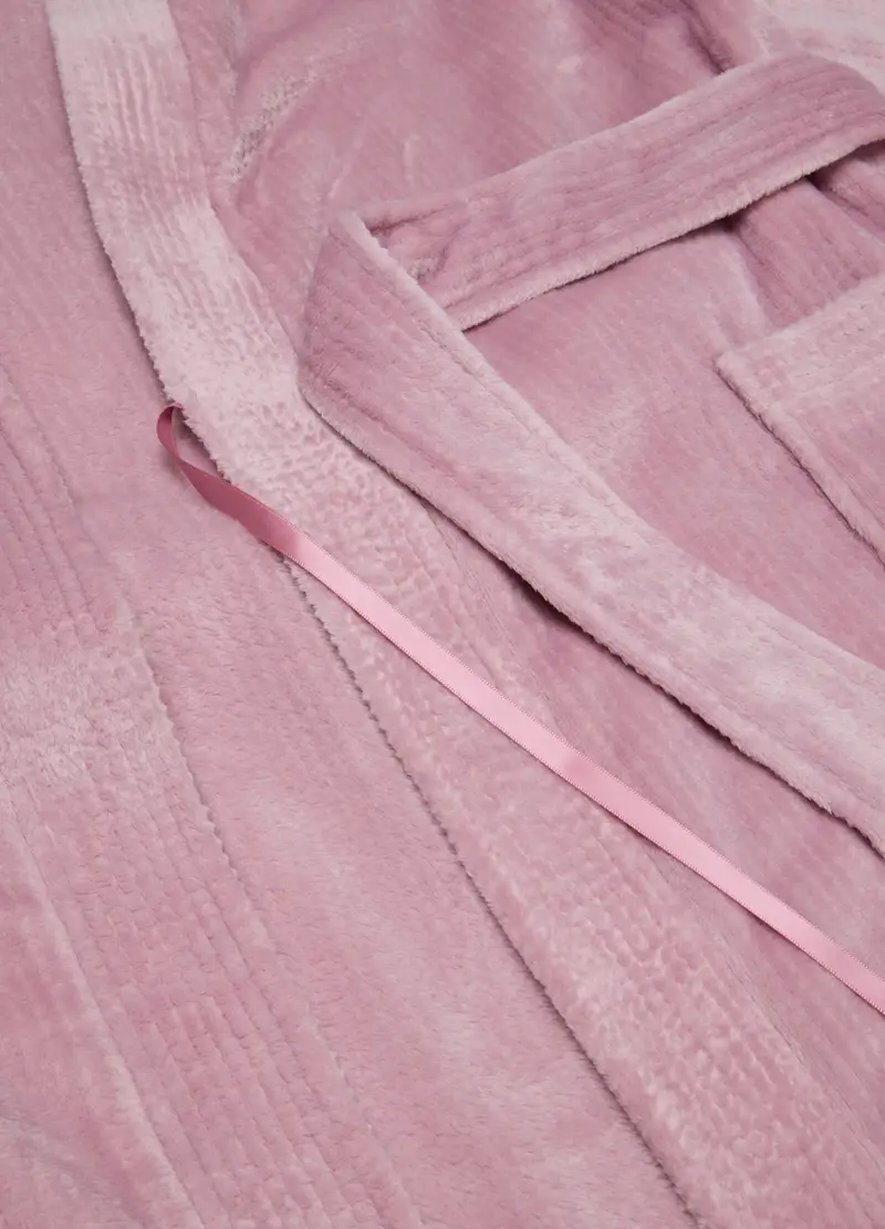 OVS, Vestaglia Rosa Con Tasche E Cintura In Vita, Donna, Rosa miniatura 2