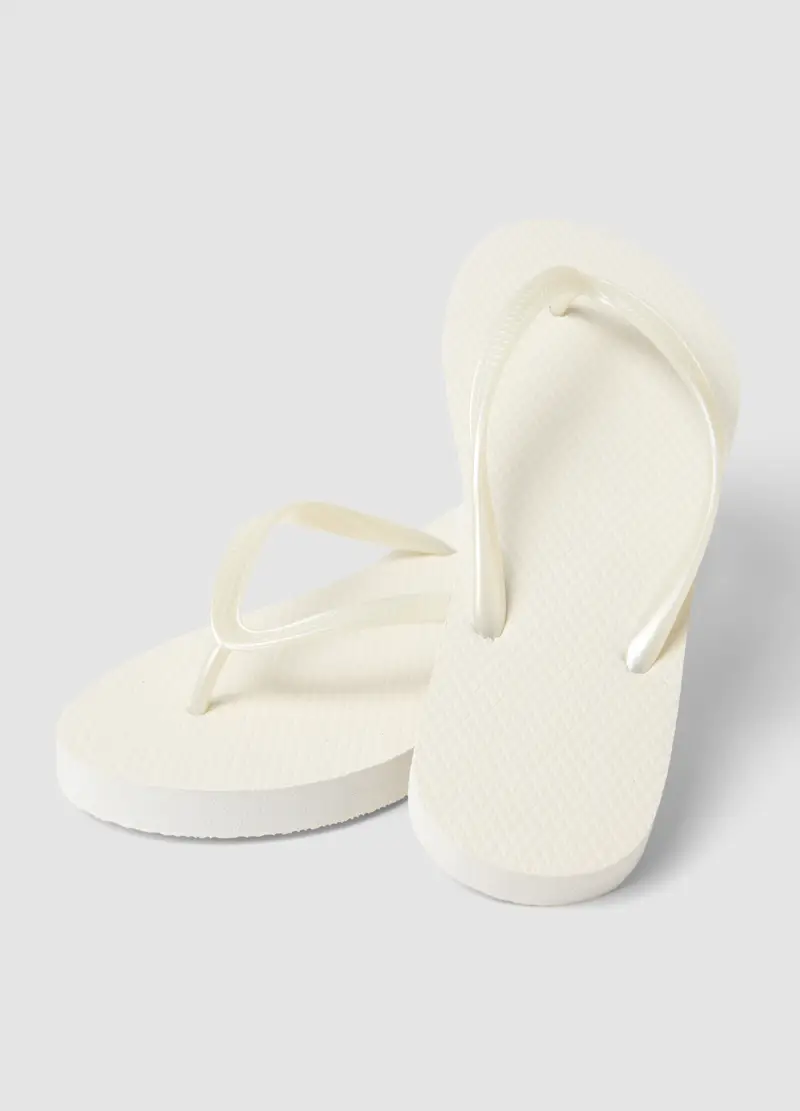 Infradito Classiche Bianche, Donna, Bianco miniatura 3