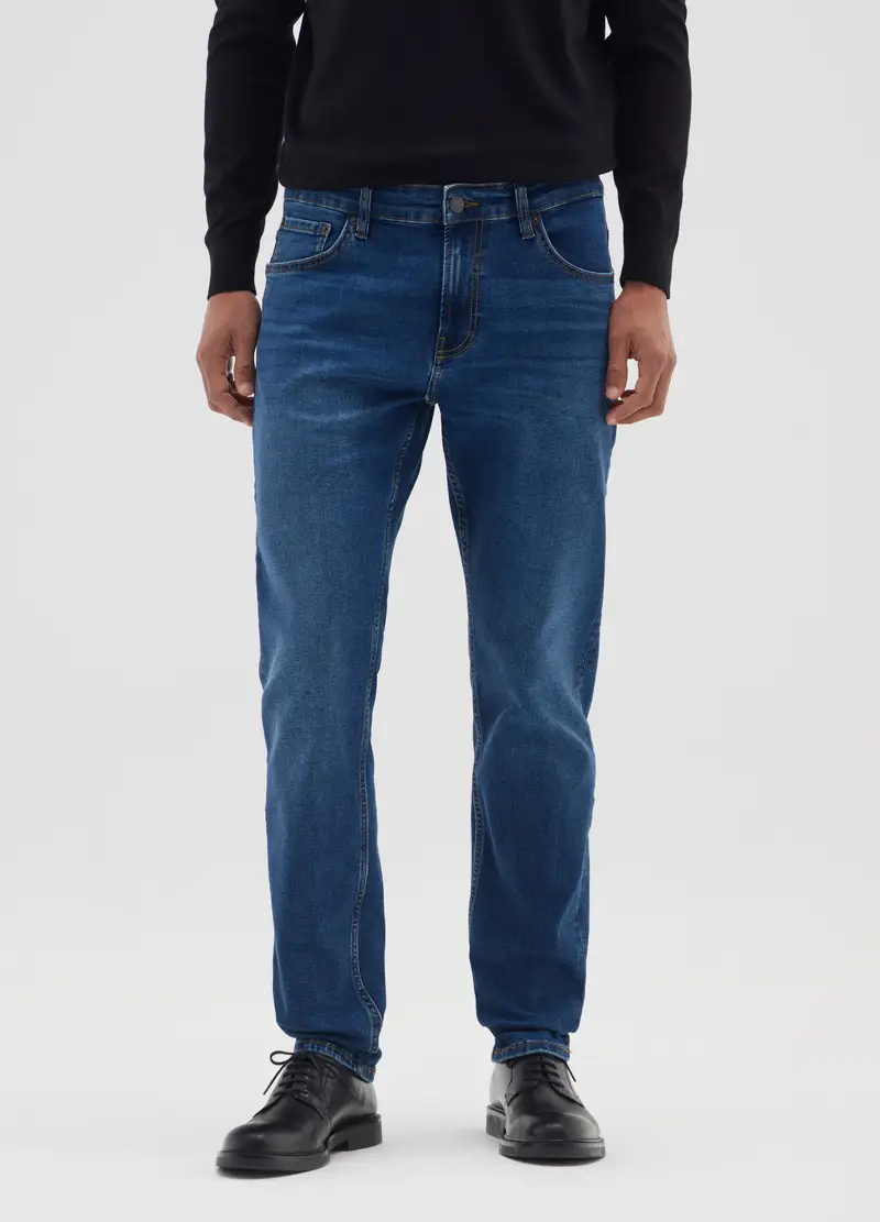 OVS Jeans Uomo Blu 4307300 miniatura 2