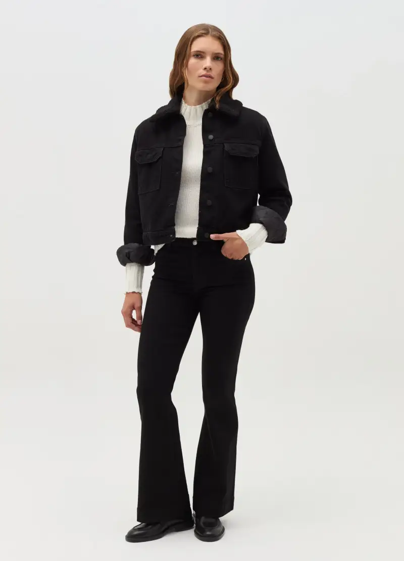 OVS Jeans Donna Nero 3484933