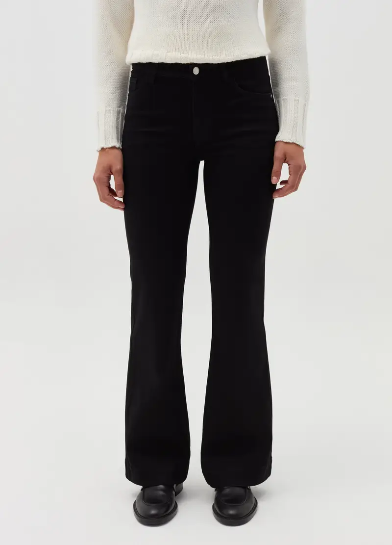 OVS Jeans Donna Nero 4122199 miniatura 2