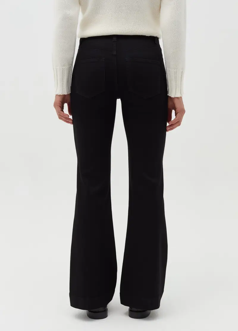 OVS Jeans Donna Nero 4122199 miniatura 3