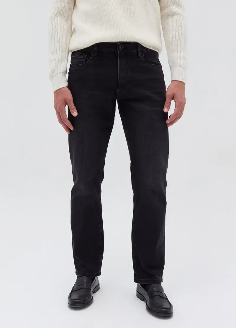 OVS Jeans Uomo Nero 4152613 miniatura 2