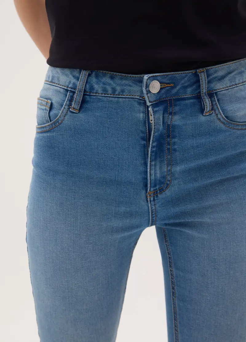 OVS HOUSEBRAND Jeans Donna Nero 1175161 miniatura 3