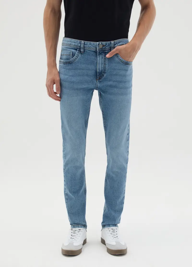 OVS Jeans Uomo Azzurro 3782355 miniatura 2
