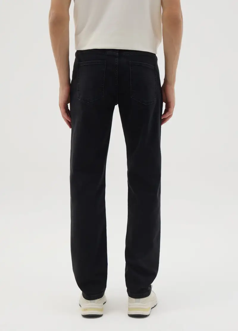 OVS HOUSEBRAND Jeans Uomo Nero 1174751 miniatura 3