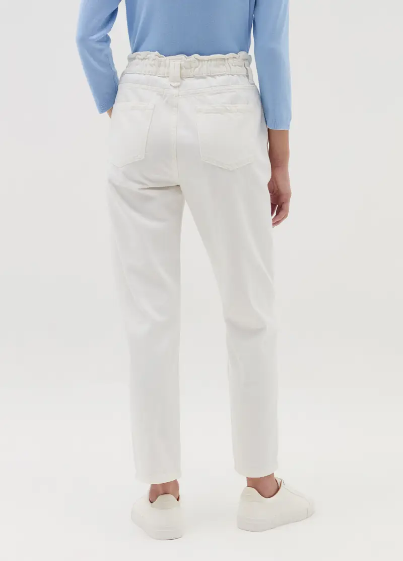 OVS Jeans Donna Bianco 3245067 miniatura 3