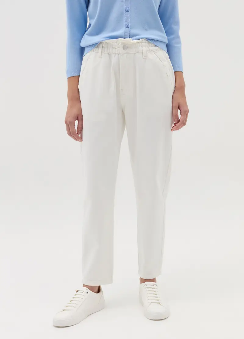 OVS Jeans Donna Bianco 4306783 miniatura 2