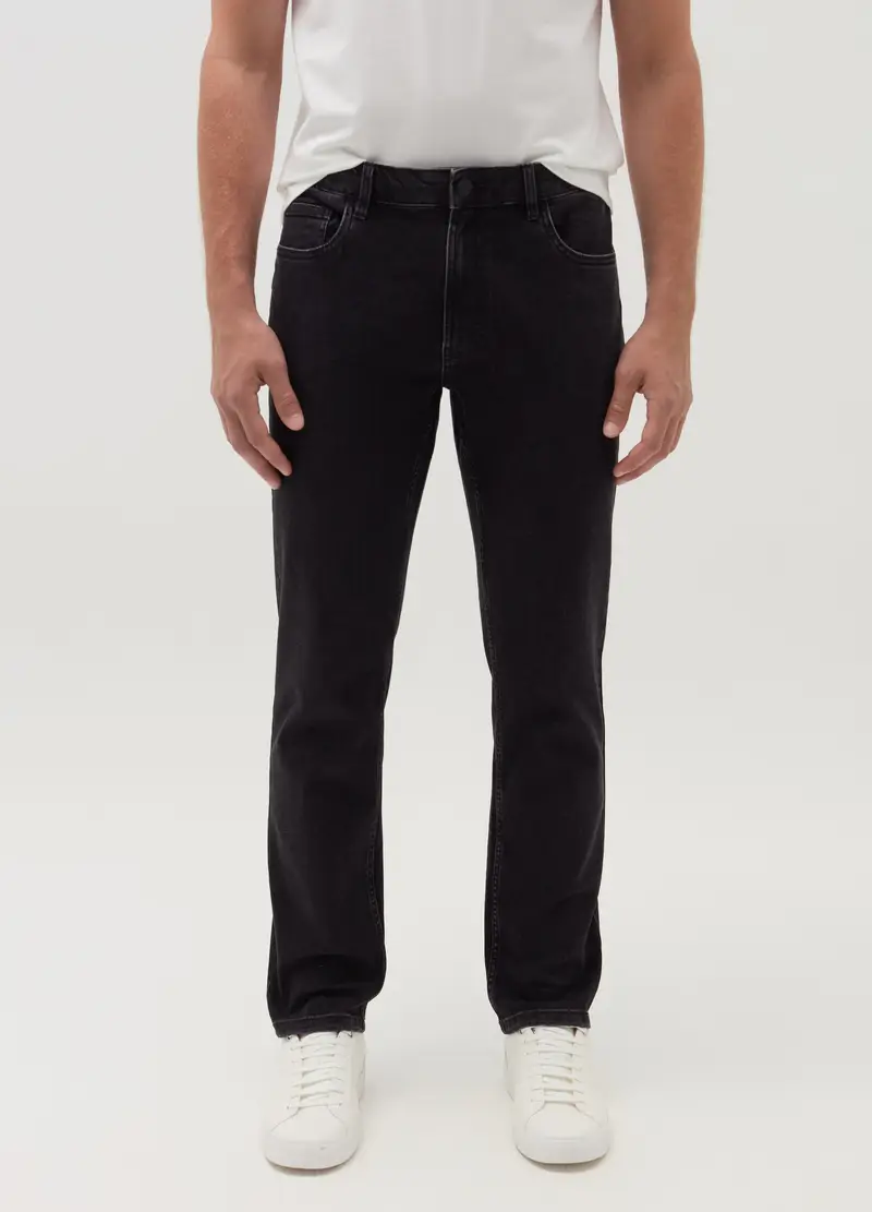 OVS Jeans Uomo Nero 3425598 miniatura 2