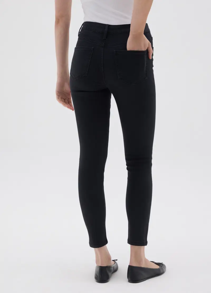 OVS Jeans Donna Nero 3939730 miniatura 3