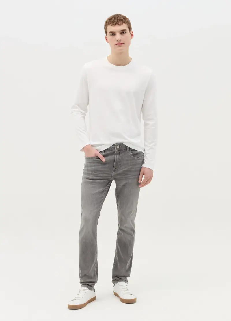 OVS Jeans Uomo Grigio 4080157