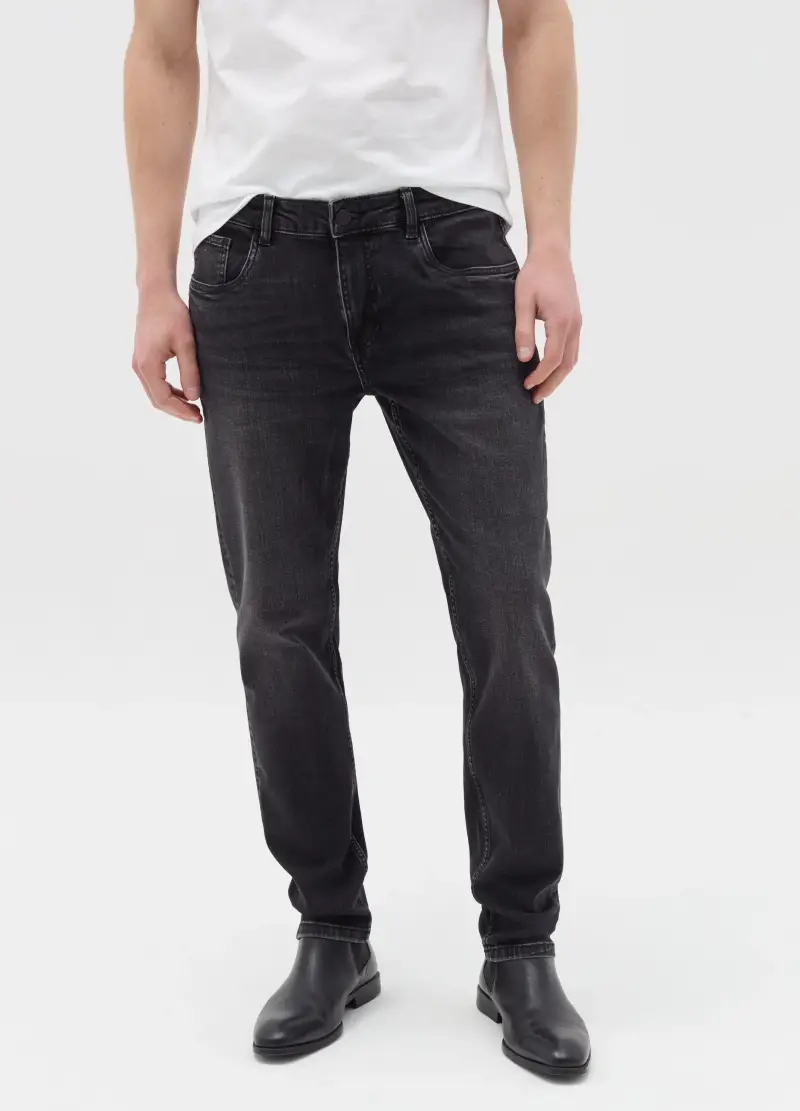OVS Jeans Uomo Nero 4152725 miniatura 2