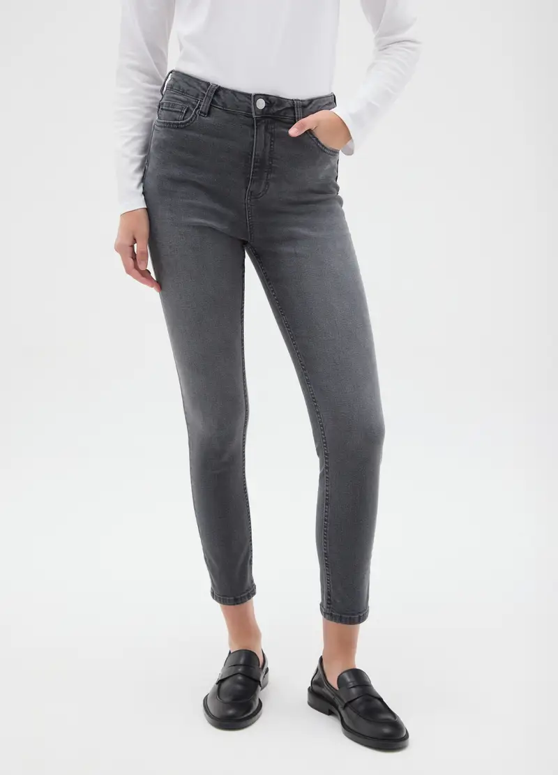 OVS Jeans Donna Grigio 4153019 miniatura 2
